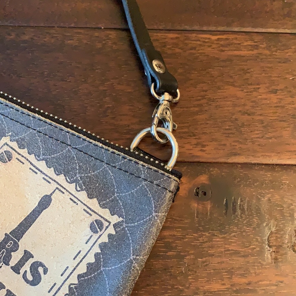 Barbara Rihl Paris Flair Zip Bag with Strap EUC! - Picture 5 of 8